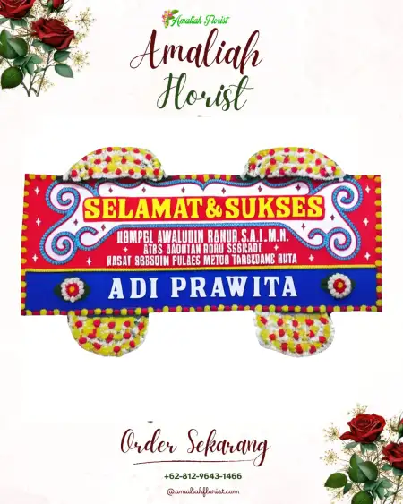 Papan Bunga Ucapan Selamat Senayan City